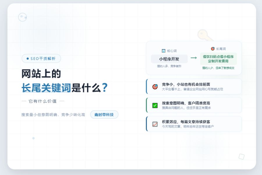 网站长尾关键词是什么意思有什么价值